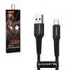 Somostel USB-A auf USB-C Quick Charge 3.0 Kabel 1m Schwarz