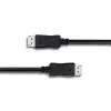Qoltec DisplayPort 1.1 Kabel, Stecker auf Stecker, 4K, 2m, Schwarz