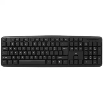 Accura Vista ACC-K1411 kabelgebundene Tastatur in voller Größe, USB, QWERTY, Schwarz