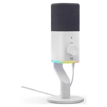 Krux Qube XLR/USB Kondensatormikrofon Weiß