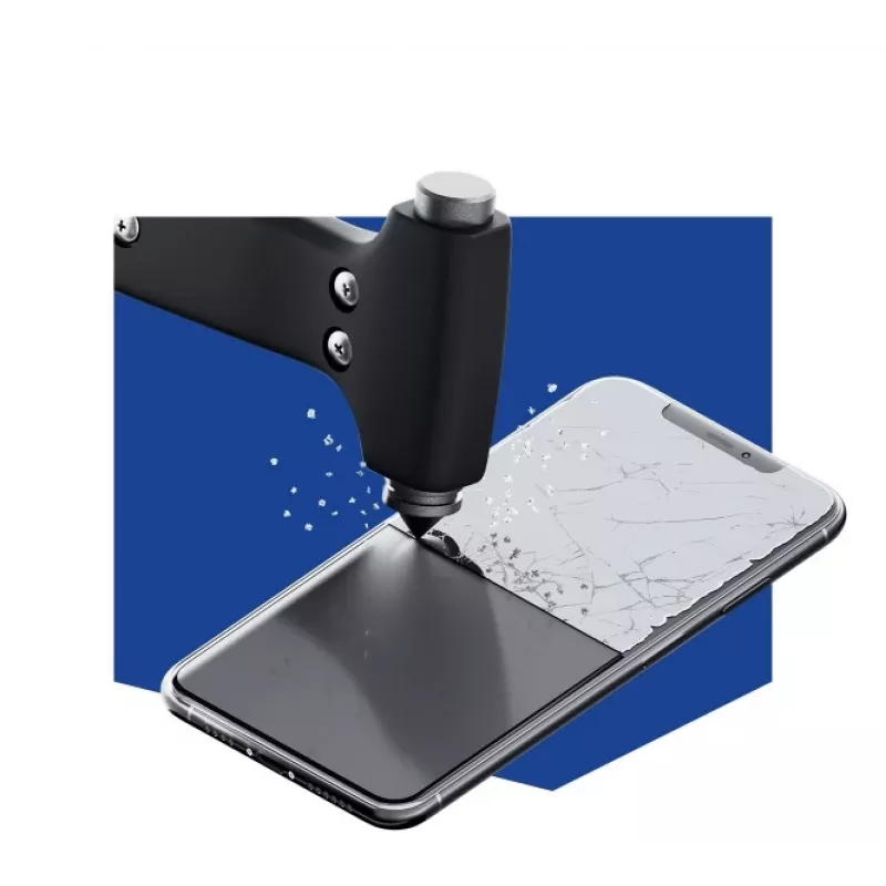 3MK NeoGlass Hybrid-Glas-Displayschutz für Samsung Galaxy A33 5G - Schwarzer Rahmen