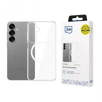 3mk Clear MagCase Samsung Galaxy S25 Transparente MagSafe Handyhülle