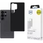 3mk Matt Case für Samsung Galaxy S25 Ultra – Schwarze TPU-Rückseitenhülle mit 3mk Absorber™-Technologie