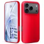 3mk Hardy Mellow Hülle für Apple iPhone 17 Pro Max / 18 Pro Max Rot