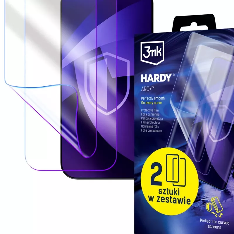 3mk Hardy ARC+ Displayschutzfolie für POCO X8 Pro (2er-Pack)