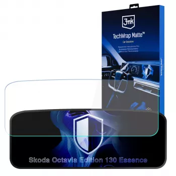 3mk TechWrap Matte Displayschutzfolie für Tacho Skoda Octavia Edition 130 Essence (2024-2025)
