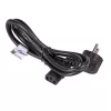 Akyga AK-PC-02A Gewinkeltes Netzkabel, CEE 7/7 auf IEC C13 90°, 1,5 m, Schwarz