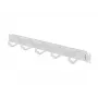 LANBERG 19 Zoll 1U Kabelorganizer mit 5 Metallhaltern Typ B, Grau