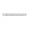 LANBERG 19 Zoll 1U Kabelorganizer mit 5 Metallhaltern Typ B, Grau