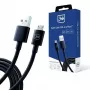 3mk Hyper Cable USB-A auf Micro-USB 1,2m 5V 2,4A Schwarz