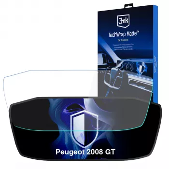 3MK PROTECTION Peugeot 2008 GT TechWrap Matter Schutzfolie für das Kombiinstrument