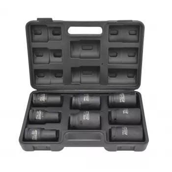 AWTOOLS Schlag-Steckschlüsselsatz 3/4, 8 Stk., Lang