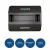 MEDIVON Lumera Stand mobiler Ständer für LED-Panels Lumera Plus und Lumera Max, 4 Rollen, schwarz