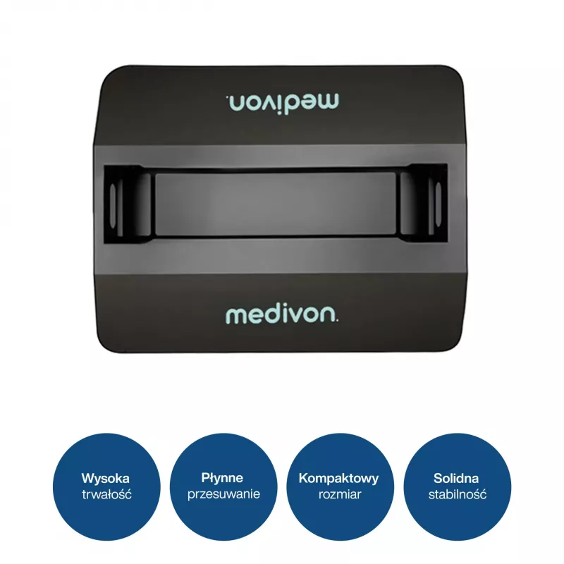 MEDIVON Lumera Stand mobiler Ständer für LED-Panels Lumera Plus und Lumera Max, 4 Rollen, schwarz