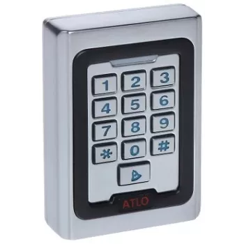 Näherungsleser ATLO-KR-522 RFID 125 kHz Wiegand 26/34 IP65 Schwarz