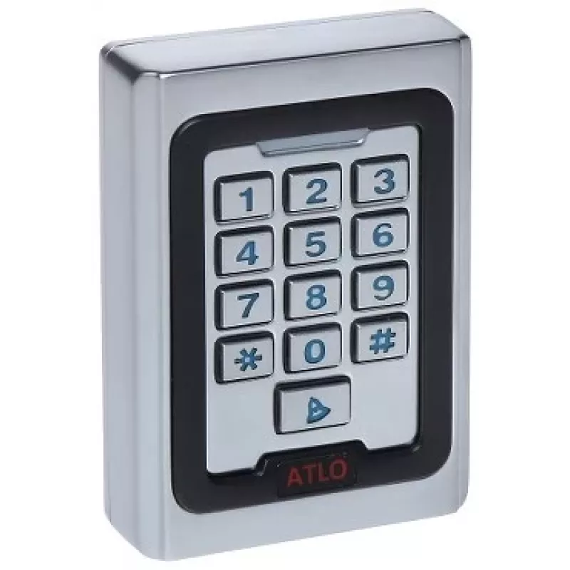 Näherungsleser ATLO-KR-522 RFID 125 kHz Wiegand 26/34 IP65 Schwarz