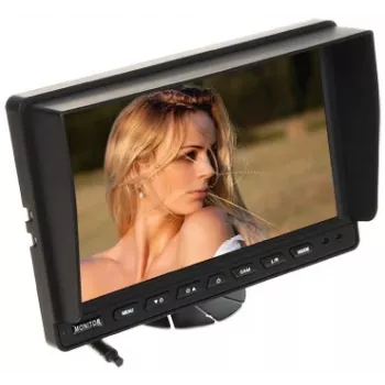 10,1 Zoll Auto-Monitor ATE-TFT10-T1 mit Dual-RCA-Eingängen und Rückfahrkamera-Priorität