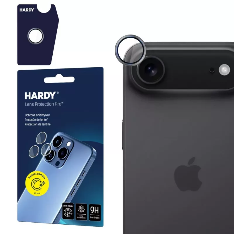 3mk HARDYLens Protection Pro Kameraobjektivschutz für Apple iPhone Air, Grau (3M008512)