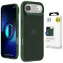 3MK Smoke MagCase für Apple iPhone Air - Grüne transluzente MagSafe-Rückseitenhülle