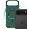 3MK Smoke MagCase für Apple iPhone Air - Grüne transluzente MagSafe-Rückseitenhülle