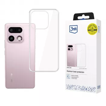 3mk Clear Case für Realme 10 Pro+ 5G - Transparente TPU-Schutzhülle für die Rückseite mit Absorber125™-Technologie