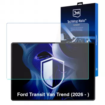 3MK PROTECTION Ford Transit Van Trend (2026 - ) - 3mk TechWrap Matter Displayschutzfolie für das mittlere Display