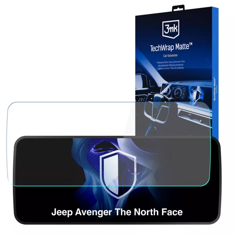 3MK PROTECTION Jeep Avenger The North Face - 3mk TechWrap Mattes Center-Display