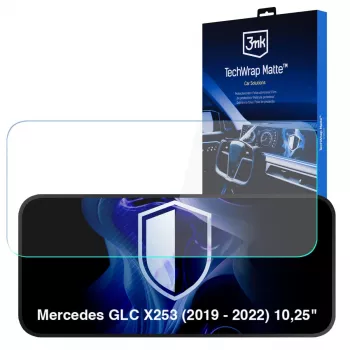 3MK PROTECTION Mercedes GLC X253 (2019-2022) 10,25 Zoll TechWrap Matt Displayschutzfolie
