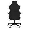 YUMISU 2053 Gaming-Stuhl, Stoffbezug, schwarz (Y-2053-BB-M)