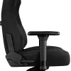 YUMISU 2053 Gaming-Stuhl, Stoffbezug, schwarz (Y-2053-BB-M)