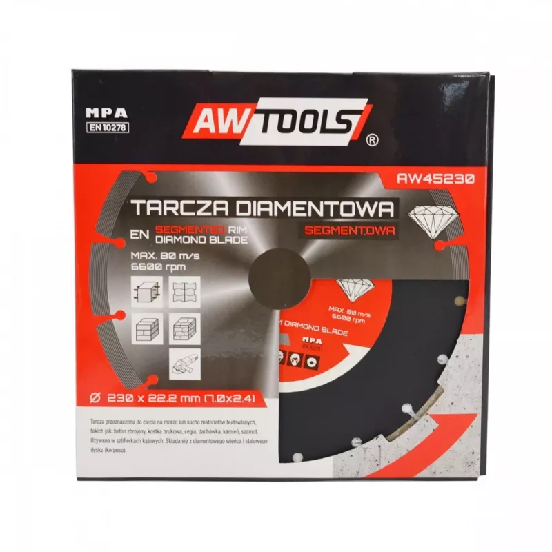 AWTOOLS AW45351 Winkelschleifer-Zubehör