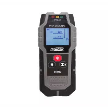 AWTOOLS 1124900 Multifunktions-Wandscanner – erkennt Holz, Metall und stromführende AC-Kabel bis 100 mm Tiefe