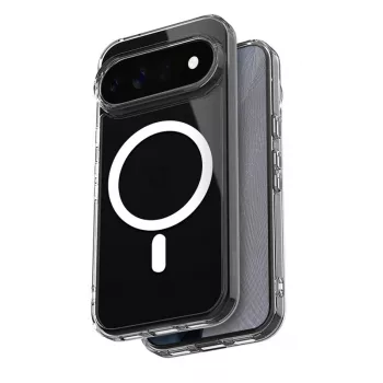 CRONG Hybrid Clear Magnetic MagSafe-Hülle für Google Pixel 11 Pro XL - Transparent