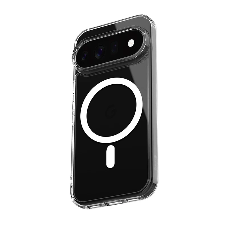 CRONG Hybrid Clear Magnetic MagSafe-Hülle für Google Pixel 11 Pro XL - Transparent