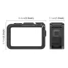 PULUZ Kamerakäfig Rahmenhalterung für DJI Osmo Action 6 - PU1088B