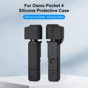 PULUZ 4-in-1 Schutzkit für DJI Osmo Pocket 4 - Schwarz (PU1109B)