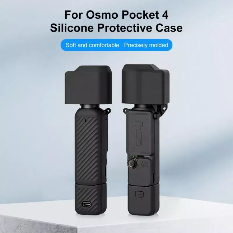 PULUZ 4-in-1 Schutzkit für DJI Osmo Pocket 4 - Schwarz (PU1109B)