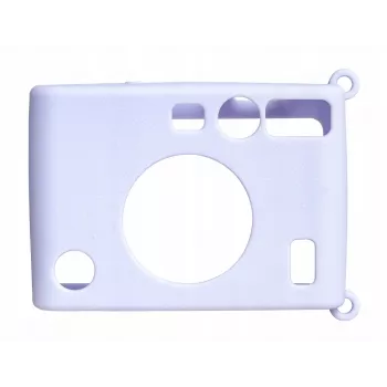 LOVEINSTANT Silikon-Schutzhülle für Fujifilm Instax Mini Evo - Lila
