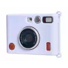 LOVEINSTANT Silikon-Schutzhülle für Fujifilm Instax Mini Evo - Lila