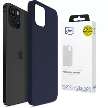 3MK PROTECTION Apple iPhone 15 - 3mk Hardy Mellow Hülle Dunkelblau