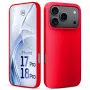 3mk Hardy Mellow Hülle für Apple iPhone 17 Pro / 18 Pro Rot