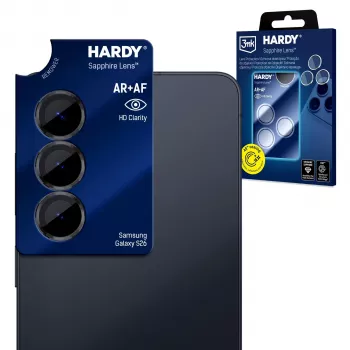 3mk Hardy Saphir-Linse für Samsung Galaxy S26 - Ultra-dünner 9H Kameraschutz (5er-Set)