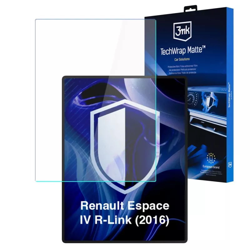 3MK PROTECTION Renault Espace IV R-Link (2016) - 3mk TechWrap Matter Center-Display-Schutzfolie