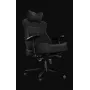 YUMISU 2052 Gaming-Stuhl, Stoffbezug, schwarz (Y-2052-GB-M)