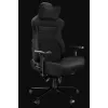 YUMISU 2052 Gaming-Stuhl, Stoffbezug, schwarz (Y-2052-GB-M)