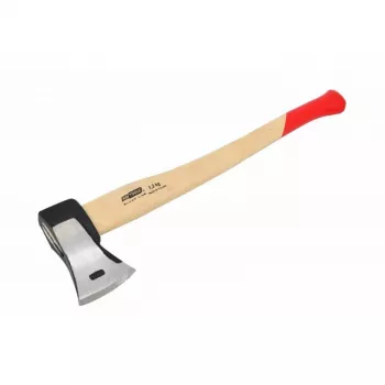 AWTOOLS AW33060BL Spaltaxt mit Fiberglasstiel, 600g Kopf, 380mm, Schwarz/Orange