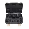 AWTOOLS Impact-Adapter & Kreuzgelenk-Set CrMo 11-teilig BLACK LINE