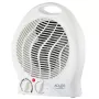 Adler AD 7728 PTC Keramik-Heizlüfter 2000W mit Oszillation, 2 Heizstufen, Kaltluftmodus, Überhitzungs- und Kippschutz, Weiß/Schwarz
