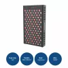 MEDIVON Lumera Plus LED-Lichttherapie-Panel für den Körper, Rot- und Infrarotlicht, 224 LEDs, 630–1060 nm, schwarz