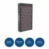MEDIVON Lumera Plus LED-Lichttherapie-Panel für den Körper, Rot- und Infrarotlicht, 224 LEDs, 630–1060 nm, schwarz